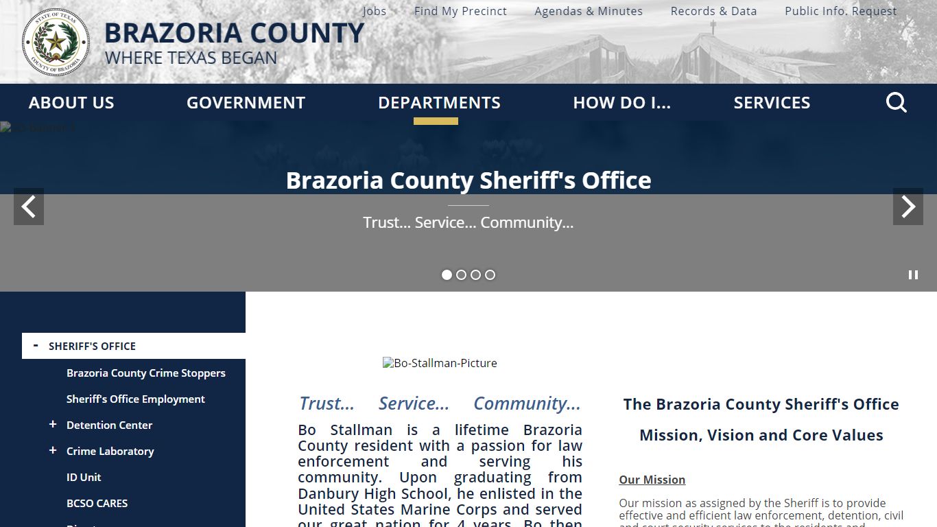 Sheriff's Office | Brazoria County, TX